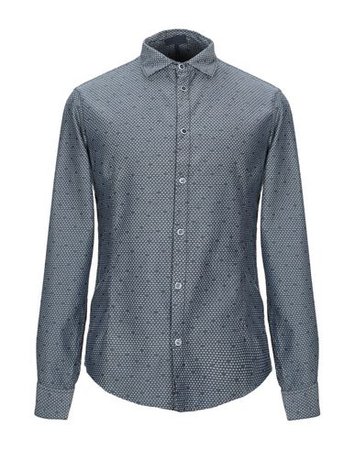 Armani Jeans Patterned Shirt - Men Armani Jeans Patterned Shirts online on YOOX United States - 38861984AG