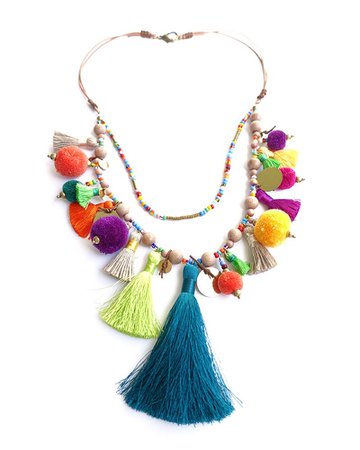 tassels necklace - Google Search