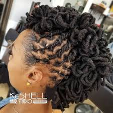 Locs Mohawk styles for ladies - Google Search
