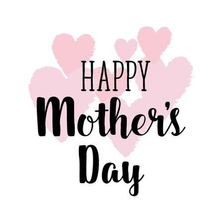 Happy Mothers's Day Greeting Card. Vector Hand Lettering Quote.. Royalty Free Cliparts, Vectors, And Stock Illustration. Image 58325956.