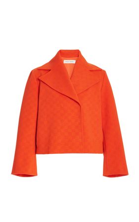 Claire Boxy Cotton-Blend Coat By High Sport | Moda Operandi