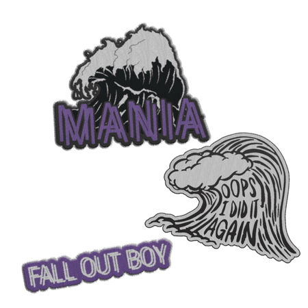 M A N I A Patches | Accessories | Fall Out Boy