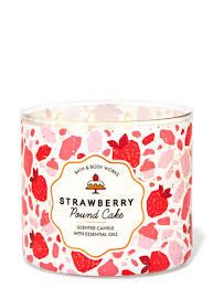 strawberry pound cake candle - Google Search