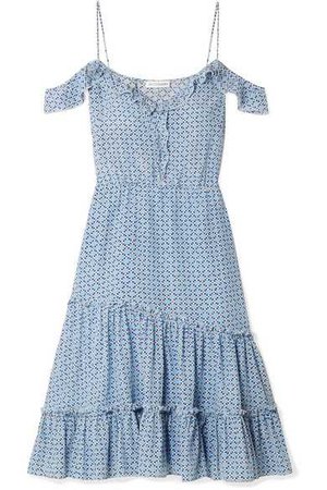 Altuzarra | Friday cold-shoulder floral-print silk-georgette dress | NET-A-PORTER.COM