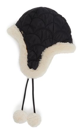 Chapka Shearling-Lined Nylon Hat By Chloé | Moda Operandi
