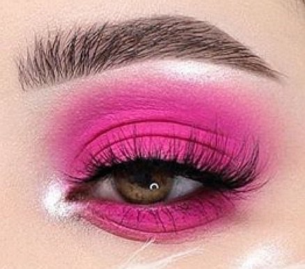 Neon Pink Eyeshadow