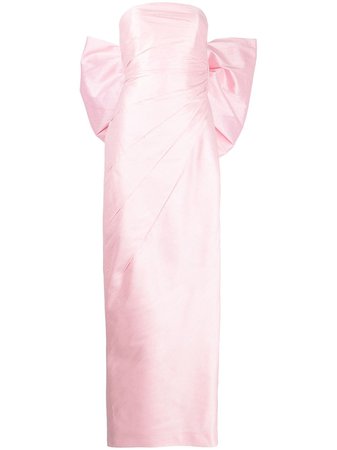 Shop Bambah oversize bow detail gown with Express Delivery - FARFETCH