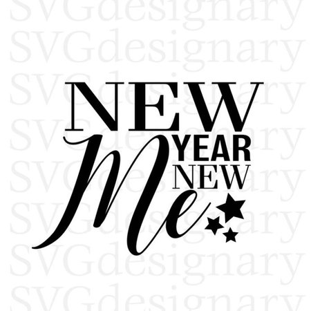 New Year's Quotes 2019 : Excited to share the latest addition to my #etsy shop: New Year New Me (New Year... - Quotess | Bringing you the best creative stories from around the world