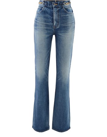 Women's Jane Flare jeans with Triomphe signature | CELINE | 24S