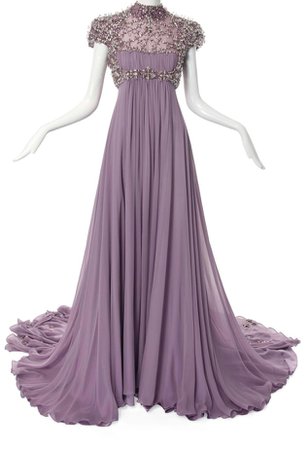 Jenny Packham Purple Gown