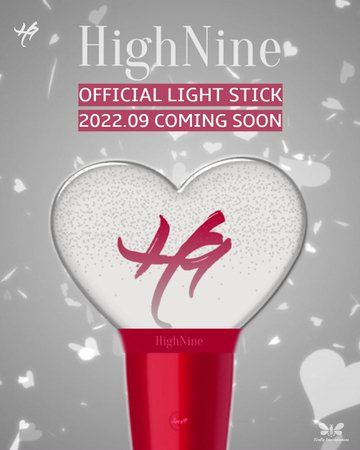 HighNine (하이 나인) Announcement 'Heart9 Bong' Official Lightstick
