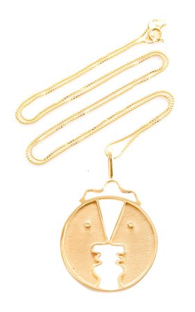 Henri 18K Gold-Plated Necklace by Paola Vilas | Moda Operandi