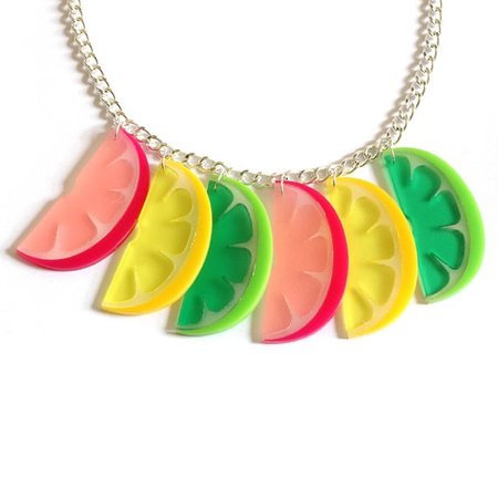 citrus necklace