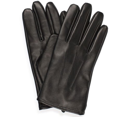 black leather gloves men - Google Search