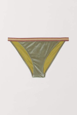 Cheeky Tie Bikini Bottoms - Green