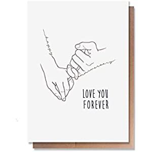 Amazon.com: Funny Valentine Day Card 030 Mine All Mine. Funny Anniversary Card. Boyfriend Girlfriend Folded Greeting Card With Envelope. Blank Inside: Handmade