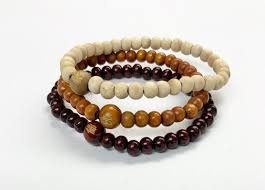 wooden bead bracelet - Google Search