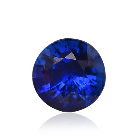 3.53 carat, Royal Blue, Sri Lankan Sapphire, Round Shape, CD, SKU 303969
