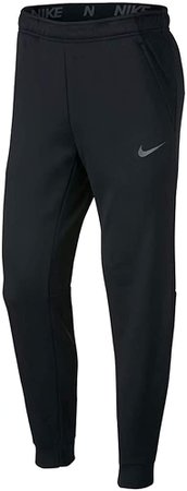 Amazon.com: Nike Mens Tapered Therma Training Sweatpants (Black/Carbon Heather, Medium): Clothing