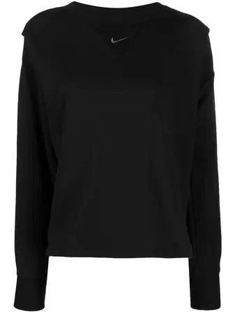 Nike Swoosh-logo Cotton Sweatshirt - Farfetch