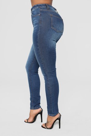 Jessica Skinny Jeans - Dark Denim - Jeans - Fashion Nova