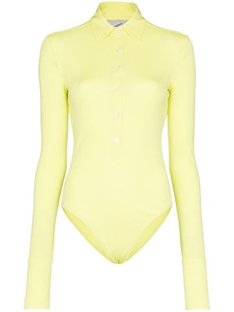 Coperni Shirt Style Bodysuit | Farfetch.com