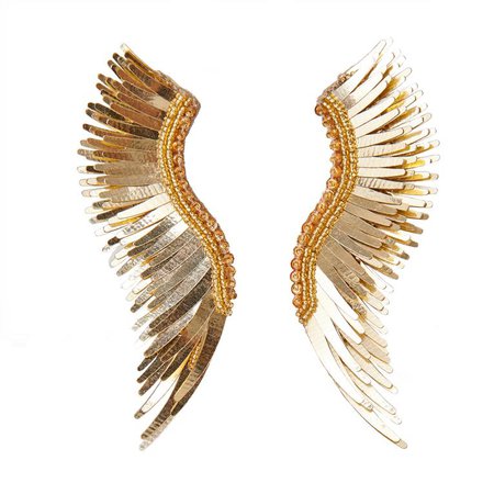 Mignonne Gavigan - Metallic Gold Madeline Earrings