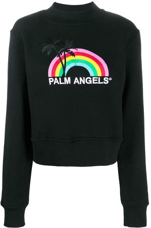Rainbow crewneck sweatshirt