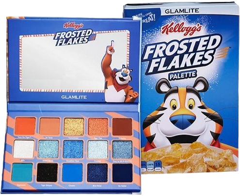 kelloggs frosted flakes eyeshadow pallet