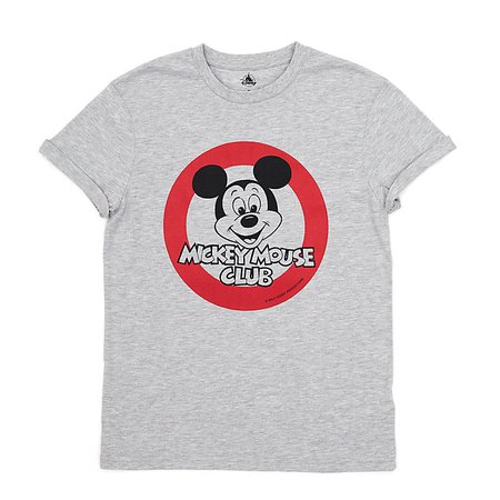 T-shirt Mickey Mouse Club para adultos, Disney Store
