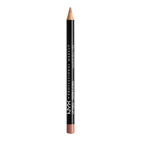 NYX Professional Makeup Slim Lip Pencil Creamy Long-Lasting Lip Liner  Peekaboo Neutral natural brown with slight pink tones