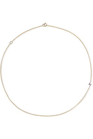 STONE AND STRAND | 14-karat gold diamond necklace | NET-A-PORTER.COM