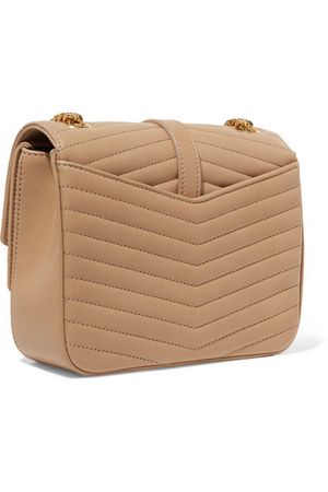 Saint Laurent | Sulpice small quilted leather shoulder bag | NET-A-PORTER.COM