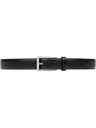 Gucci Gucci Signature Leather Belt - Farfetch