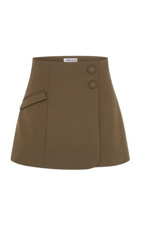 Jenna Crepe Mini Skirt By Anna Quan | Moda Operandi
