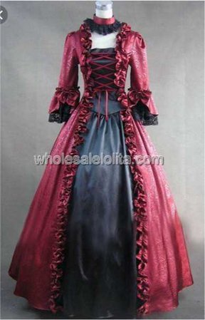 Victorian age dress
