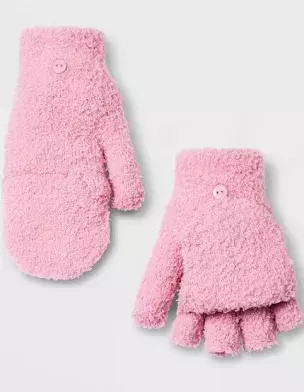 winter pink gloves women - Google Search