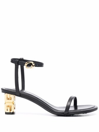 Shop Givenchy 4G Cube low-heel open-toe sandals with Express Delivery - FARFETCH