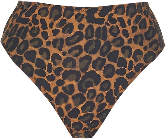 Fisch Public Leopard Print Bikini Bottom