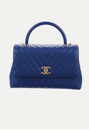 Blue Chanel Handbag