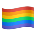 🏳️‍🌈 Rainbow Flag Emoji (Apple)