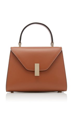 Valextra Iside Mini Leather Shoulder Bag