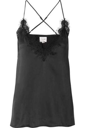 Cami NYC | The Everly lace-trimmed silk-charmeuse camisole | NET-A-PORTER.COM