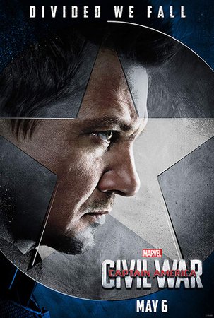 2016 - Captain America: Civil War - character posters