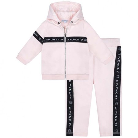 Givenchy Baby Girls Pink Tracksuit - Girl