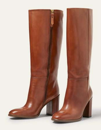 Chichester Knee High Boots - Tan