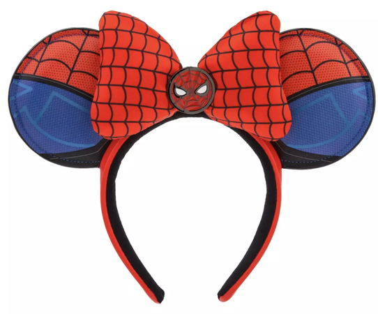 Minnie Mouse ears Spiderman marvel Mickey Disney Disneyland