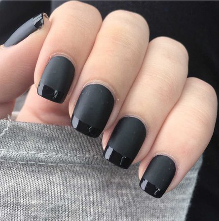 black nails