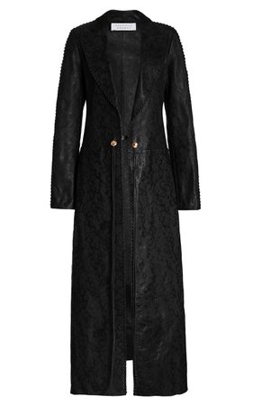 Dutton Long Leather Coat By Gabriela Hearst | Moda Operandi