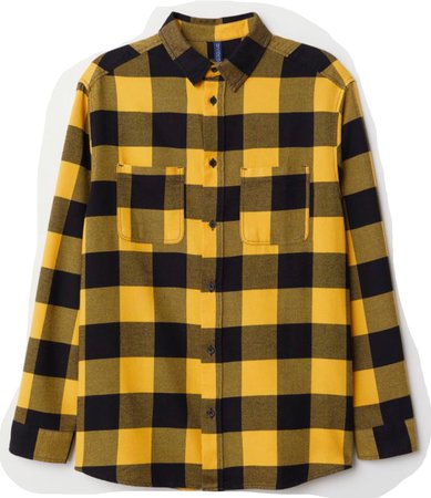 yellow flannel